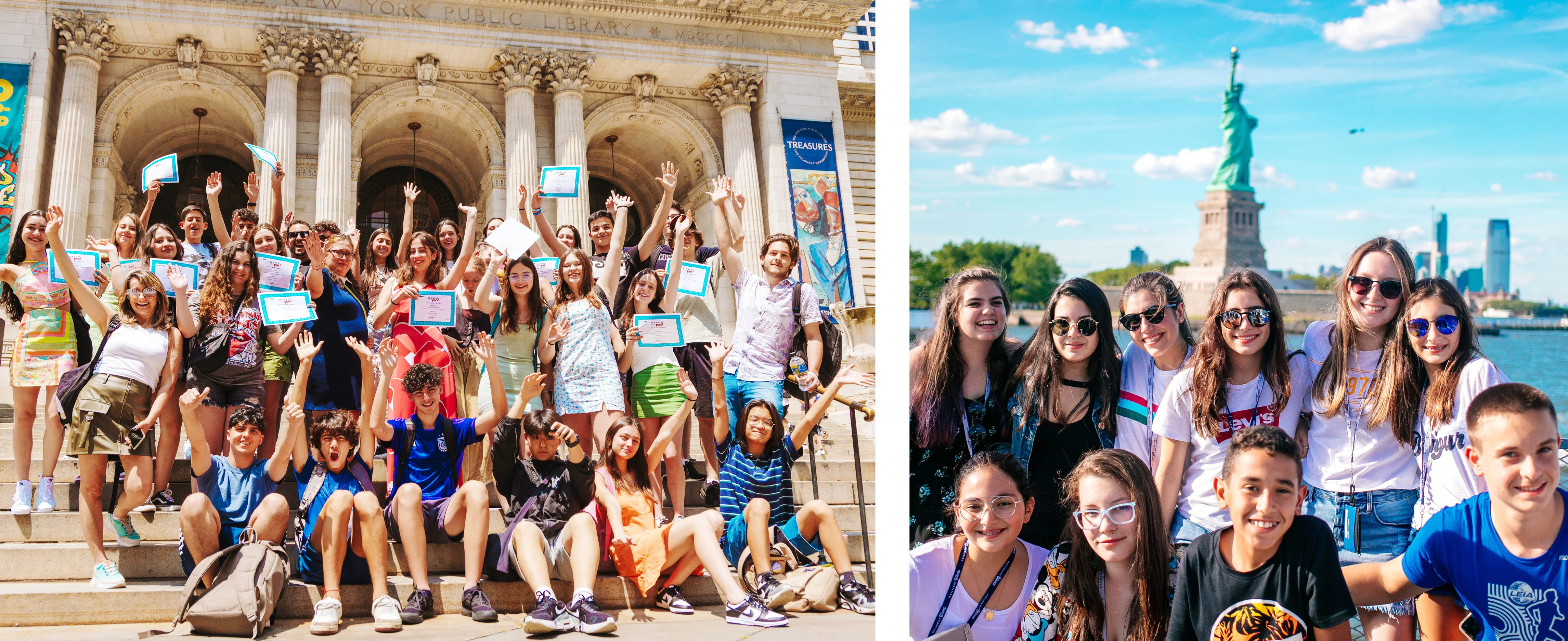 Rennert Teens exploring New York City