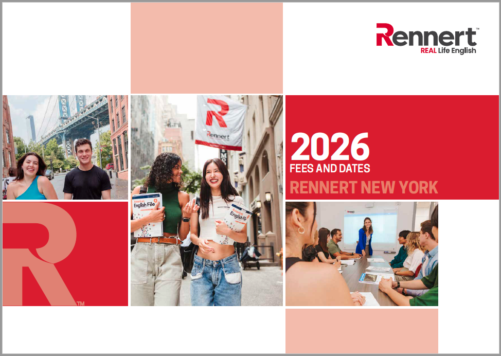 RENNERT Fees and Dates cover with different pictures of students
