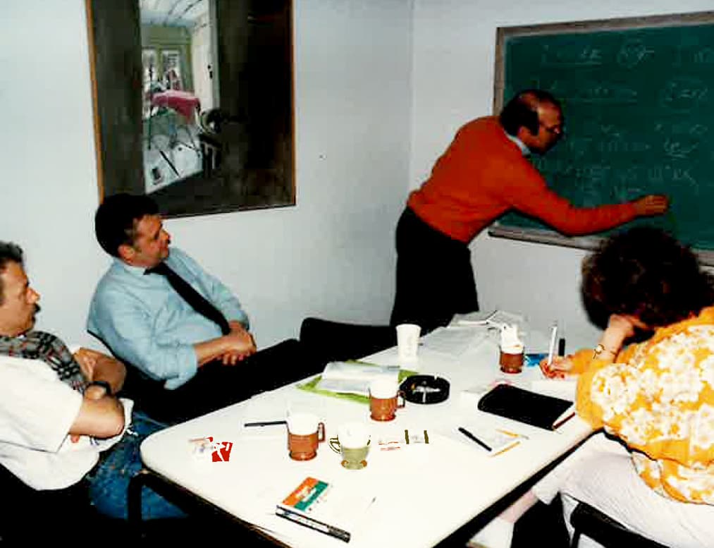 Rennert classroom with four adults